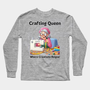 Crafting Queen:  Where Creativity Reigns Sewing Long Sleeve T-Shirt